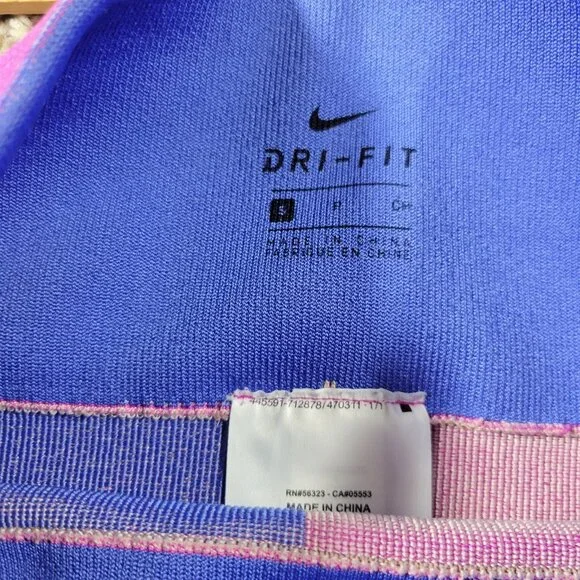 Nike Training Tights Womens Small Sculpt Icon Clash Seamless Colorful Flaw* - Picture 4 of 9